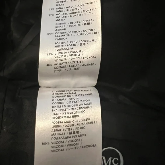 Alexander McQueen Black Tuxedo with White Accents - Picture 6 of 9